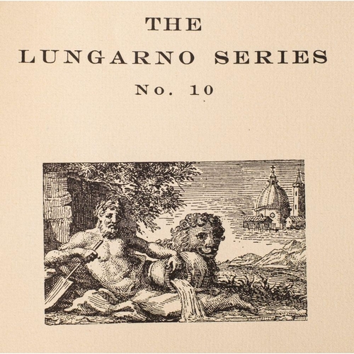 232 - LAWRENCE, D. H. Last Poems : Edited by Richard Aldington and Giuseppe Orioli, org. boards with print... 