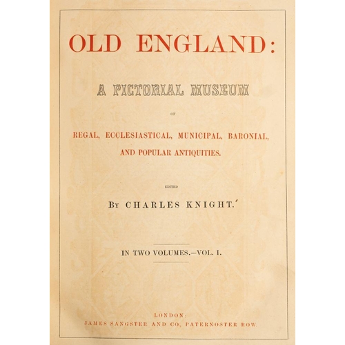 24 - ADAMS-ACTON, Murray - Domestic Architecture & Old Furniture : plates, org. cloth in edge torn d/w, s... 