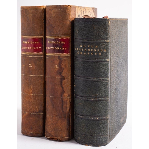 267 - SHERIDAN, Thomas - A Complete Dictionary of the English Language, Both with regard to Sound and Mean... 