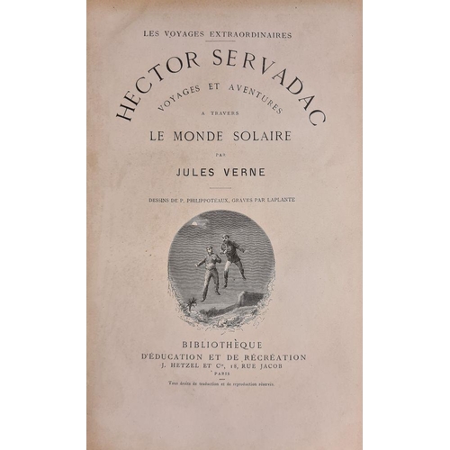 280 - VERNE, Jules : Les Voyages Extraordinaires Hector Servadac A Travers Le Monde Solaire. Illustrated b... 