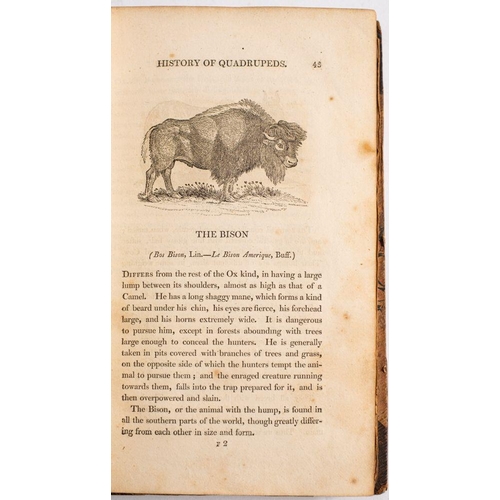 400 - BEWICK, Thomas - A General History of Quadrupeds : The figures engraved on Wood. half calf front boa... 