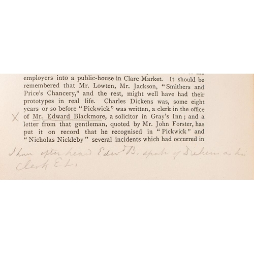 472 - EDWARD LEAR - ( 1812-1888 ) The Posthumous Papers of the Pickwick Club, 2 vol, Jubilee Edition, org.... 