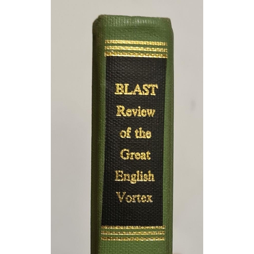 50 - LEWIS, Wyndham :  (editor) Blast Review of the Great English Vortex. No. 1. June 29th, 1914. cloth. ... 