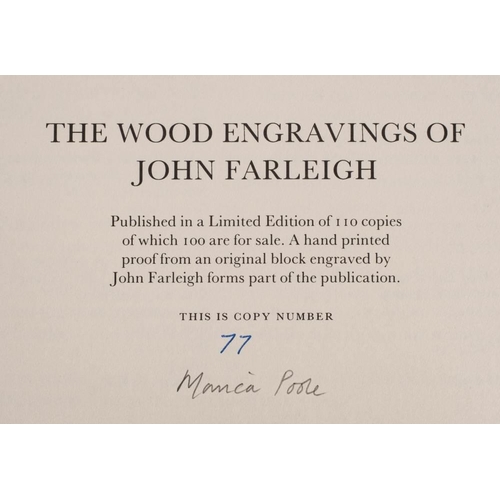 6 - FARLEIGH, JOHN  The Wood Engravings of John Farleigh Henley-on-Thames: Gresham Books, 1985. By Monic... 