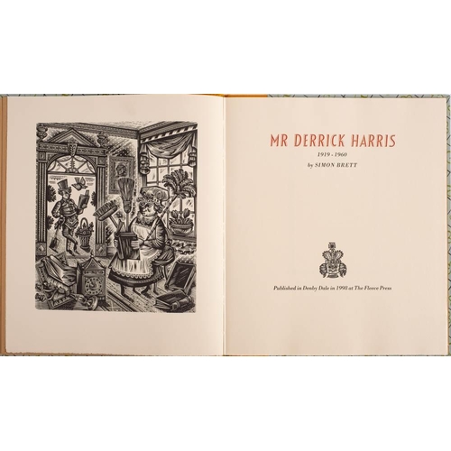 7 - FLEECE PRESS Mr. Derrick Harris Denby Dale: the Fleece Press, 1998. By Simon Brett. One of 280 copie... 