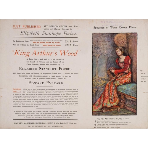 91 - FORBES - Elizabeth Stanhope : King Arthur's Wood : A Fairy Story. Written and Illustrated by E. S. F... 