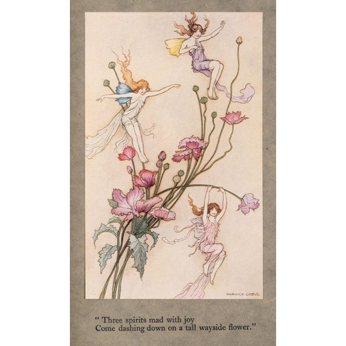 93 - GOBLE, Warwick : (illustrator) - The Book of Fairy Poetry. Edited by Dora Owen. 16 tipped-in coloure... 