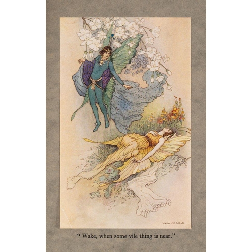 93 - GOBLE, Warwick : (illustrator) - The Book of Fairy Poetry. Edited by Dora Owen. 16 tipped-in coloure... 