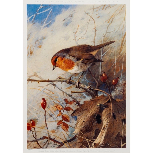 874 - After Archibald Thorburn (Scottish, 1860-1935) Eight various colour prints of birds in nature, to in... 