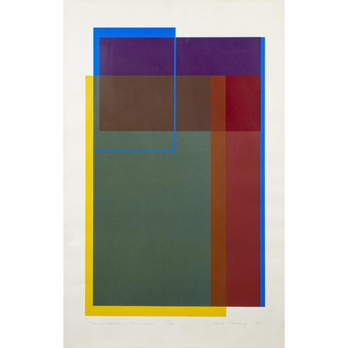 224 - * Bob Crossley [1912-2010], Transmutation - Terre Verte,1970 screenprint signed and inscribed number... 