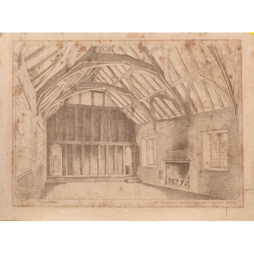 498 - Exeter; a group of approximately twenty various prints and etchings of local views various hands, 19... 