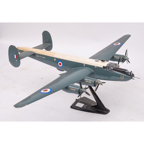 300 - A large scale model of an Avro Shackleton MK.3 , formerly from Plymouth RAF Recruiting office: call ... 