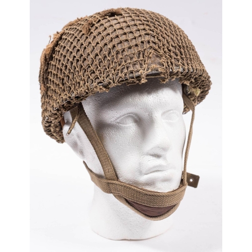 344 - A WWII period British Paratroopers HSAT (Helmet Steel Airborne Troops)  Mk.II Steel Helmet: fourth p... 