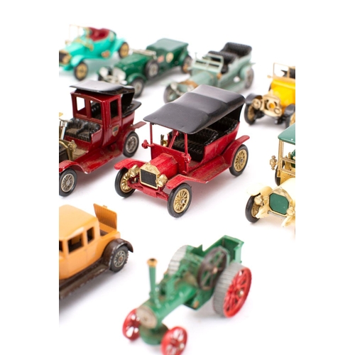 902 - An unboxed collection of Matchbox Models of Yesteryear.