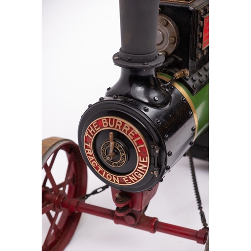 987 - A near complete 3 inch scale model of a Burrell General Purpose Traction Engine,  
11/ 1/2 inch six ... 