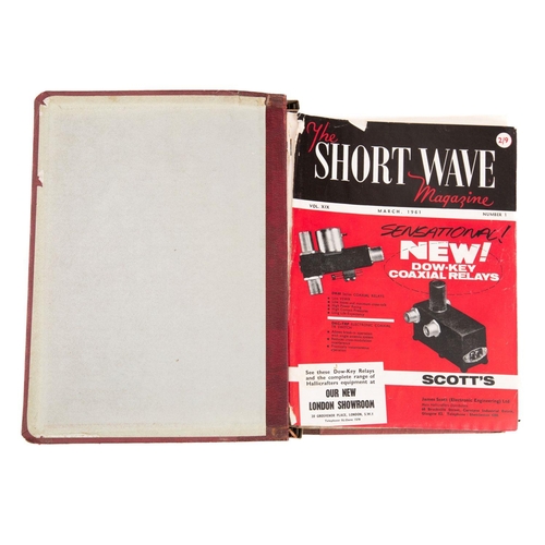 1211 - A set of four folios of 'The Short Wave Magazine' 1958-1964.