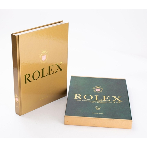 1251 - Gordon , G. 'Rolex. Hans Wilsdorf and the Evolution of  Time 1905-Present' first edition 1988 in har... 