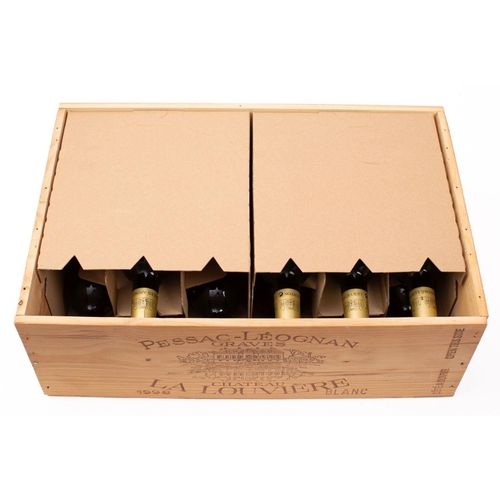 1289 - Chateau La Louviere Pessac Leognan Blanc, 1998,  ten bottles, owc..
