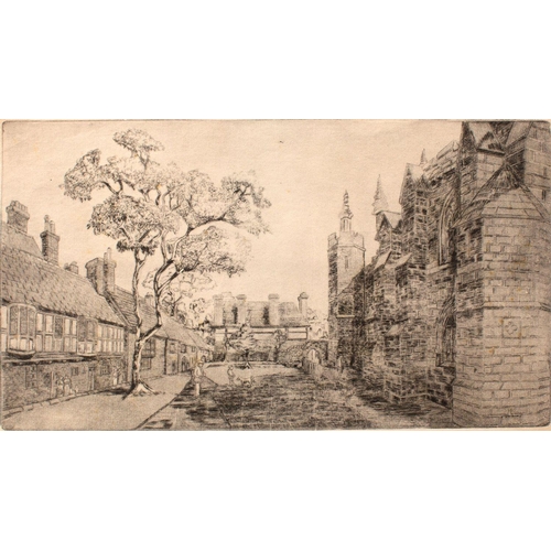 498 - Exeter; a group of approximately twenty various prints and etchings of local views various hands, 19... 