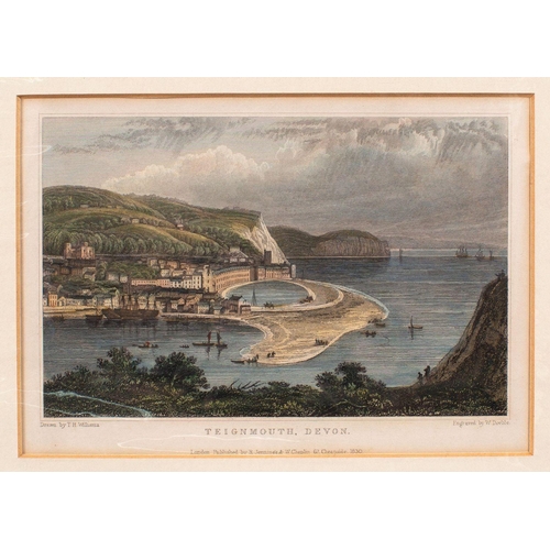 499 - Exeter and Devon; a large quantity of topographical engravings and prints 19th century and later, co... 