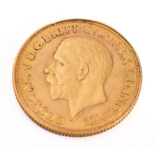 770 - A George V sovereign 1929.