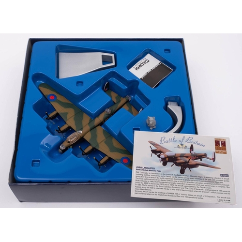 893 - Corgi Aviation Archive Avro Lancaster Battle of Britain Memorial Flight  No 47301, boxed, together w... 