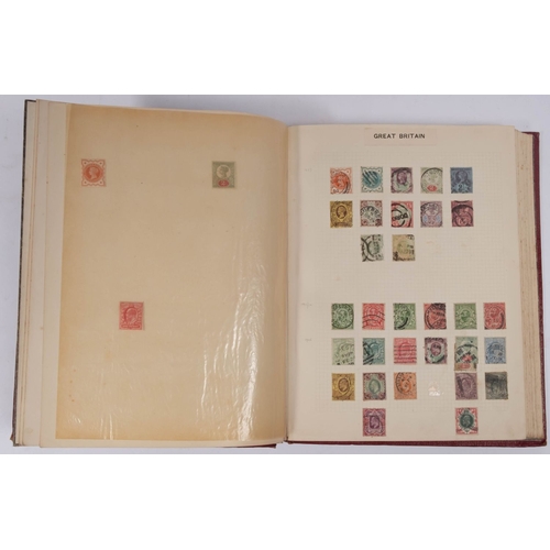 639 - A collection of GB and world stamps in eleven albums,  including QV to ER2, China, New Zealand etc.