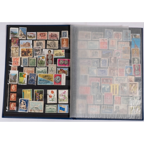 641 - An all world mint and used accumulation of stamps in 44 albums and stockbooks, including a box Phila... 