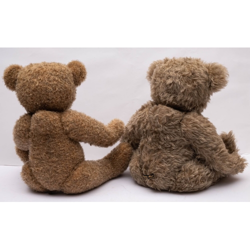 845 - Two Bedford Bears 'Collectors Bear' Teddy bears both with glass eyes, stitched noses and mouths, one... 