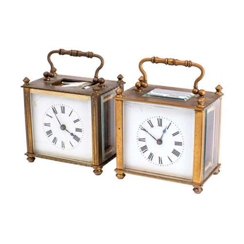 629 - Duverdry & Bloquel, Saint Nicolas d'Aliermont a small carriage clock the eight-day duration timepiec... 