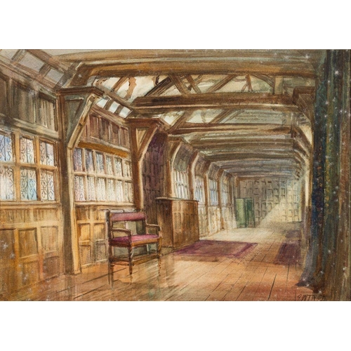 798 - *Edward William Trick (British, 1902-1991) Four Stately Interiors each signed watercolours  each 25 ... 