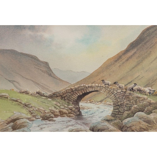 801 - David Headon (British, contemporary school) Views of Yorkshire and the Lake District; a set of six e... 