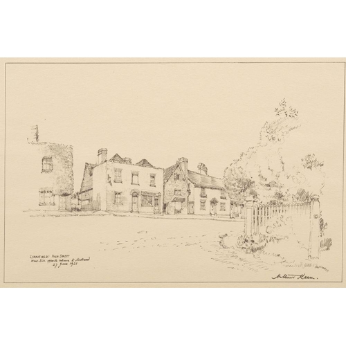 824 - Arthur Keen F.R.I.B.A. (British, 1861-1938) Sketches of Oxted and Limpsfield, part 1 published Londo... 