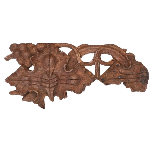 900 - A quantity of wood architectural mouldings, late 19th/early 20th century, mostly oak, including egg-... 