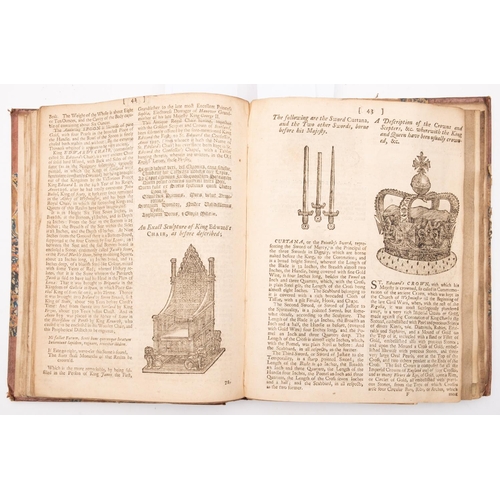 122 - CORONATION :  a bound collection of eleven Pamphlets,, relating to coronations :- a) A Complete Acco... 