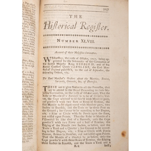 122 - CORONATION :  a bound collection of eleven Pamphlets,, relating to coronations :- a) A Complete Acco... 