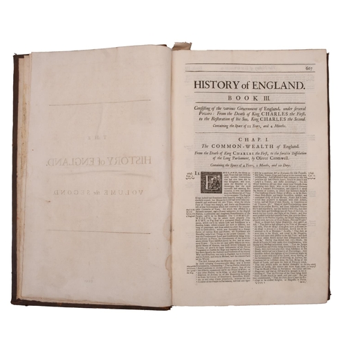 130 - ECHARD, Laurence -The History of England. From  the First Entrance of Julius Caesar and the Romans, ... 