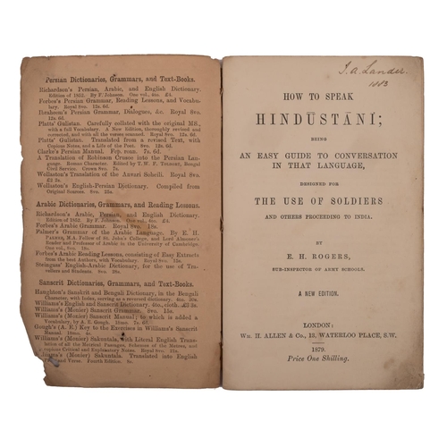 214 - WELLESLEY, Arthur, Duke of Wellington - Military Plans for the Marquis of Wellesley's History of the... 