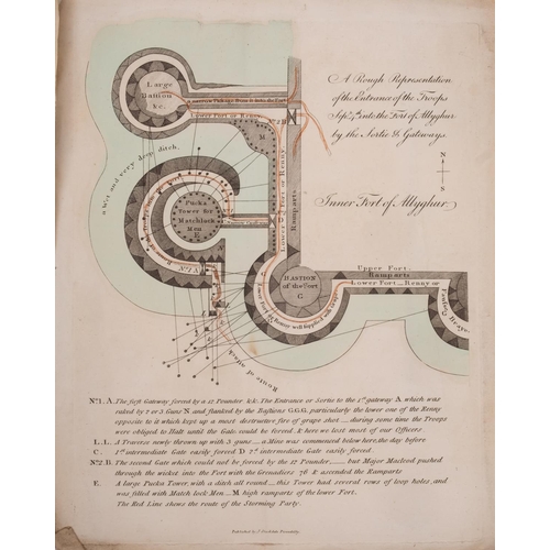 214 - WELLESLEY, Arthur, Duke of Wellington - Military Plans for the Marquis of Wellesley's History of the... 