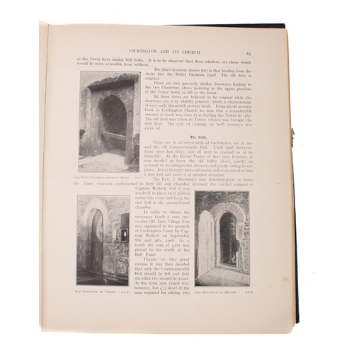 240 - ELLIS, Arthur Charles - An Historical Survey of Torquay : Subscribers' Edition. Org. blue cloth, ill... 