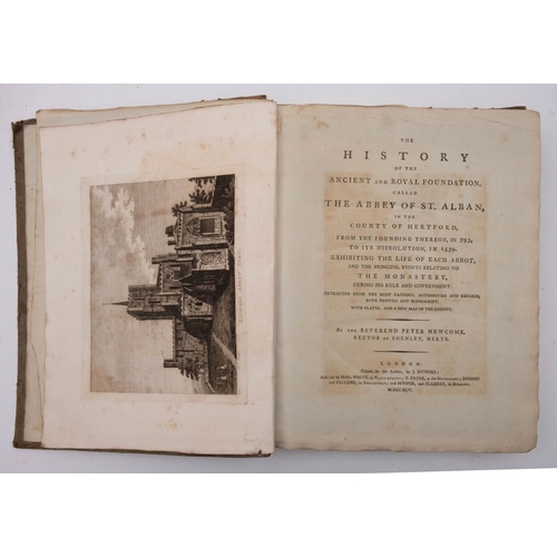 253 - HARWOOD, Thomas - The History and Antiquities of the Church and City of Lichfield : Plates. Original... 