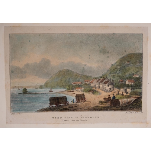 254 - HASELER, H - A Series of Views of Sidmouth, and its Neighbourhood, drawn from nature and on stone. 7... 