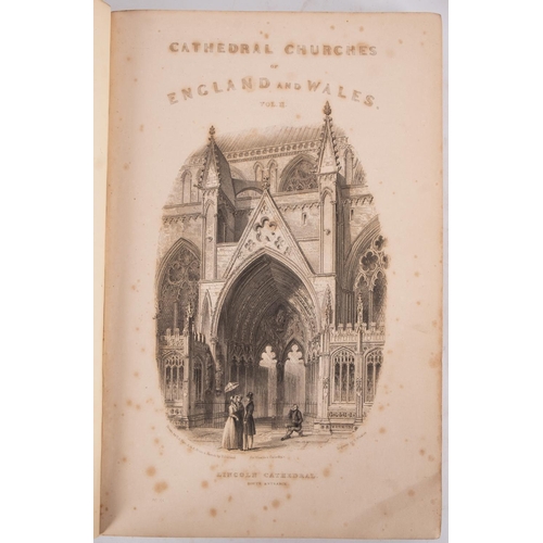 264 - MOULE, Thomas - Winkles's Architecture and Picturesque Illustrations of the Cathedral Churches of En... 