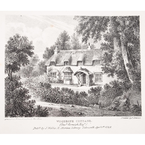 282 - WALLIS, John ... (publisher) Forty-Eight Views of cottages and scenery in Sidmouth, Devon. Drawn fro... 