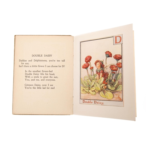 30 - BARKER, Cicely M - The Book of the Flower Fairies : colour plates, org. cloth, 8vo, n.d. With - The ... 