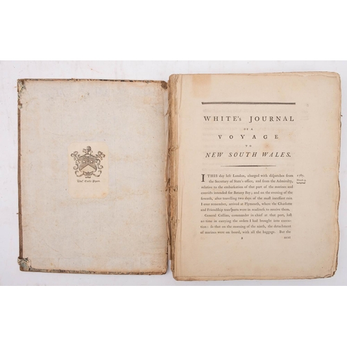 347 - WHITE, John - White' s Journal of a Voyage to New South Wales : (lacks all before the journal), but ... 