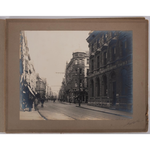 360 - BEDFORD F, Three interior photographs of Exeter Cathedral, no date.