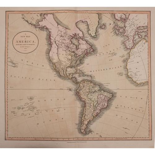 410 - CARY, John - A New Map of Africa, from the latest authorities. Engraved map with typical Cary outlin... 