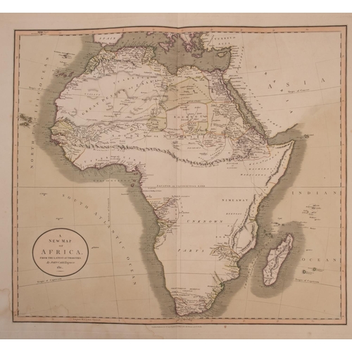 410 - CARY, John - A New Map of Africa, from the latest authorities. Engraved map with typical Cary outlin... 