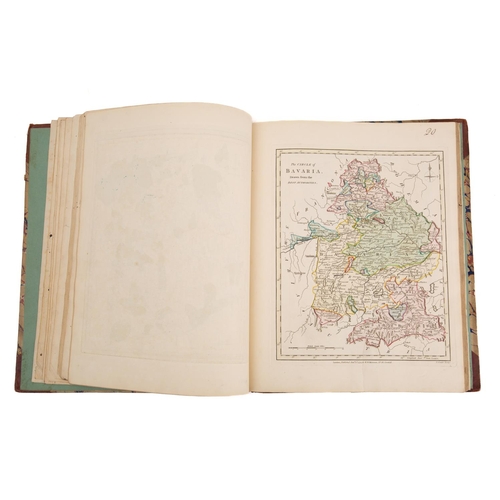 451 - WILKINSON, Robert - A General Atlas, being a Collection of Maps of the World and Quarters the princi... 